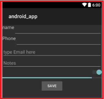 تعلم برمجة الاندوريد  Android screen details